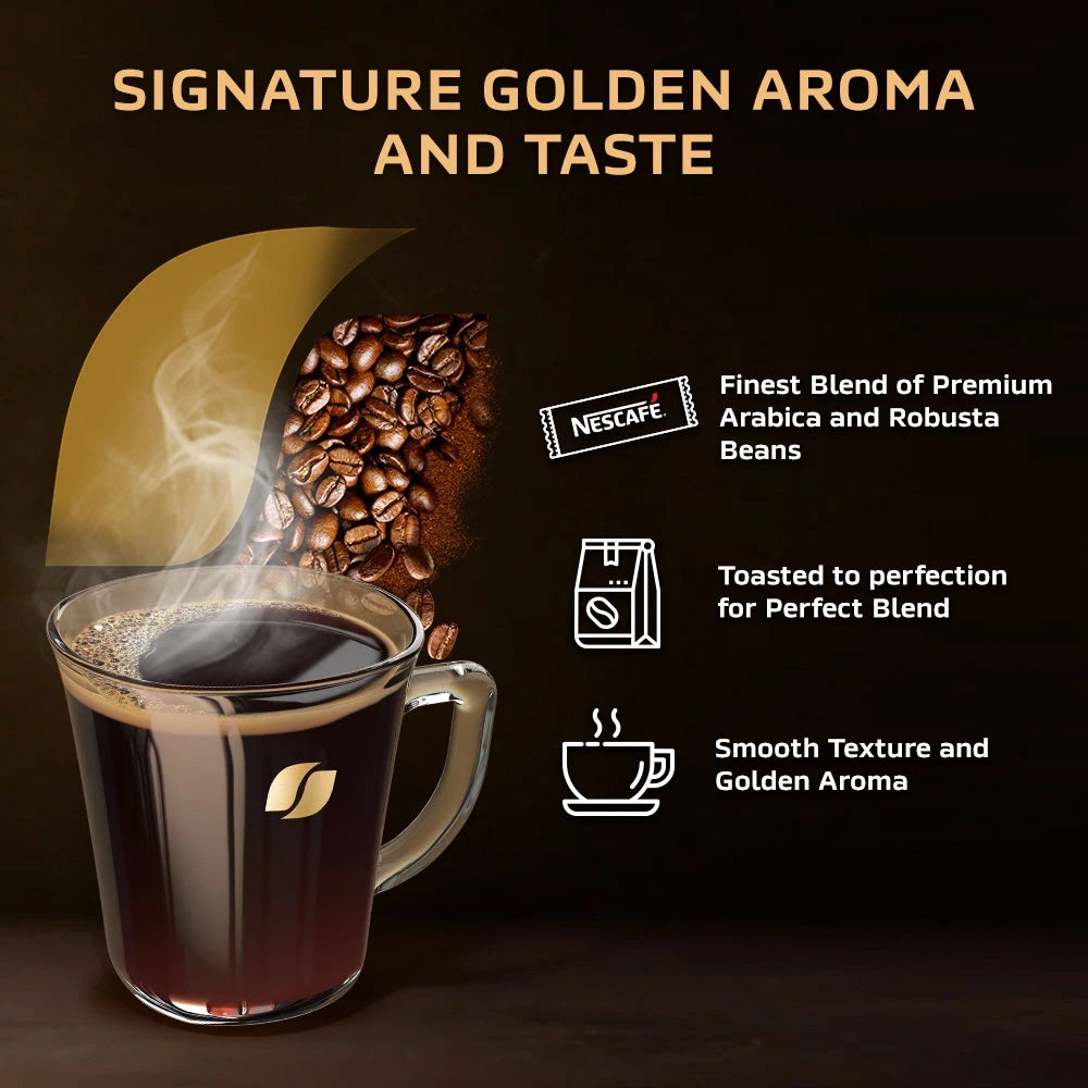 NESCAFE Gold Refill Pack (170g) - High-Quality Coffee Refill, Golden Roasted Arabica Beans, Golden Aroma & Taste