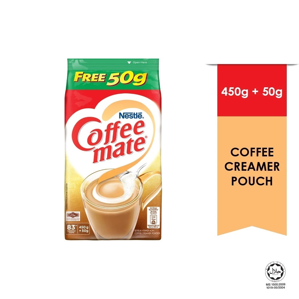 Nestle Coffee Mate Pouch (450g) Free (50g)